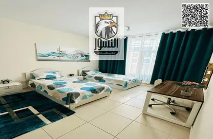 Apartment - 1 Bedroom - 1 Bathroom for rent in Ajman One Tower 1 - Ajman One - Ajman Downtown - Ajman