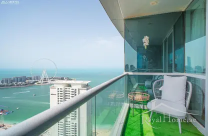 Apartment - 2 Bedrooms - 3 Bathrooms for rent in Al Fattan Office Tower - Al Fattan Marine Towers - Jumeirah Beach Residence - Dubai