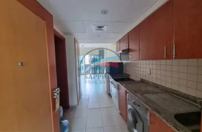 Apartment - Studio - 1 Bathroom for rent in Al Dhafra 3 - Al Dhafra - Greens - Dubai