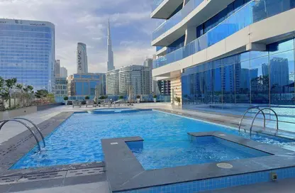 Apartment - 1 Bedroom - 1 Bathroom for rent in Waves Tower - Business Bay - Dubai