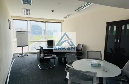 Business Centre - Studio - 4 Bathrooms for rent in Al Salemiyah Tower - Riggat Al Buteen - Deira - Dubai