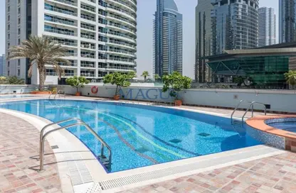 Apartment - 1 Bathroom for rent in Indigo Tower - JLT Cluster D - Jumeirah Lake Towers - Dubai