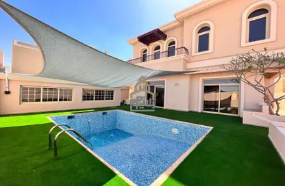 Villa - 5 Bedrooms - 7 Bathrooms for rent in Golf Gardens - Khalifa City - Abu Dhabi