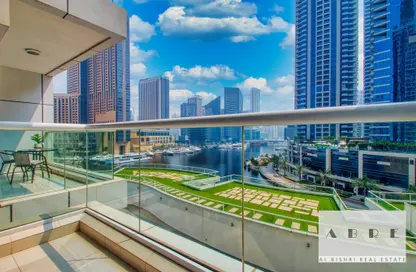 Apartment - 1 Bedroom - 2 Bathrooms for rent in Continental Tower - Dubai Marina - Dubai