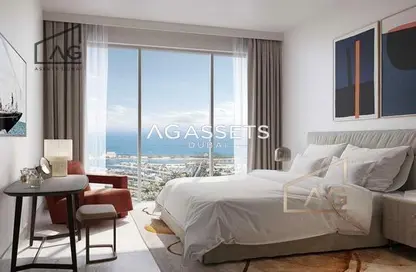 Apartment - 2 Bedrooms - 2 Bathrooms for sale in Beachgate by Address - EMAAR Beachfront - Dubai Harbour - Dubai