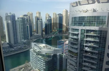 Apartment - 2 Bedrooms - 3 Bathrooms for rent in Zumurud Tower - Dubai Marina - Dubai