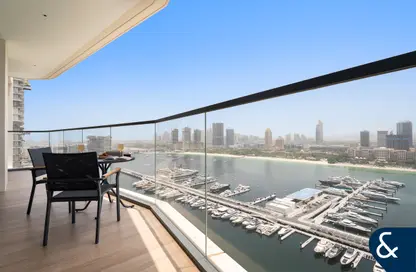 Apartment - 2 Bedrooms - 2 Bathrooms for sale in Marina Vista - EMAAR Beachfront - Dubai Harbour - Dubai