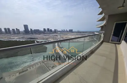 Apartment - 1 Bedroom - 2 Bathrooms for rent in Oceanscape - Shams Abu Dhabi - Al Reem Island - Abu Dhabi