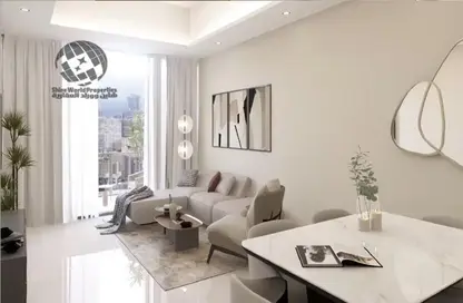 Apartment - 1 Bedroom - 2 Bathrooms for sale in Nuaimia Two Tower - Al Nuaimiya - Ajman