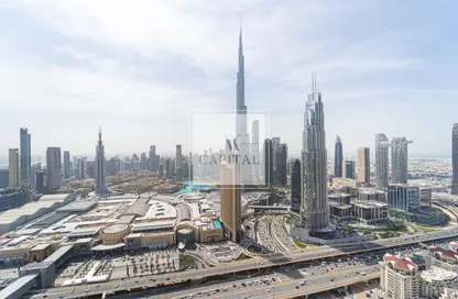 Apartment - 3 Bedrooms - 3 Bathrooms for rent in Downtown Views II Tower 1 - Downtown Views II - Downtown Dubai - Dubai