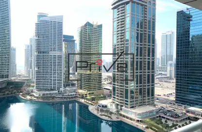 Apartment - 1 Bathroom for rent in Dubai Arch - JLT Cluster G - Jumeirah Lake Towers - Dubai