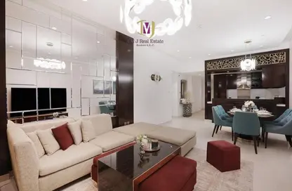 Apartment - 3 Bedrooms - 3 Bathrooms for rent in Upper Crest - Downtown Dubai - Dubai