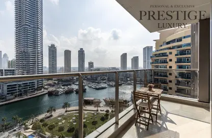 Apartment - 2 Bedrooms - 4 Bathrooms for rent in Sparkle Tower 2 - Sparkle Towers - Dubai Marina - Dubai