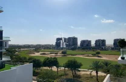 Apartment - Studio - 1 Bathroom for rent in Golf Vista 1 - Golf Vista - DAMAC Hills - Dubai