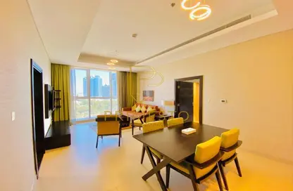 Apartment - 1 Bedroom - 2 Bathrooms for rent in Al Jowhara Tower - Corniche Road - Abu Dhabi