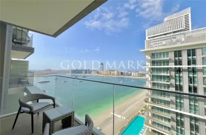 Apartment - 2 Bedrooms - 2 Bathrooms for rent in Beach Isle - EMAAR Beachfront - Dubai Harbour - Dubai