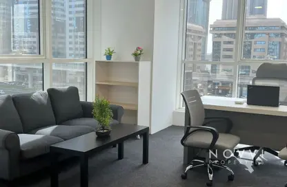 Office Space - Studio - 4 Bathrooms for rent in Aspin Tower - Sheikh Zayed Road - Dubai