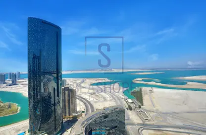 Apartment - 3 Bedrooms - 4 Bathrooms for rent in The Gate Tower 2 - Shams Abu Dhabi - Al Reem Island - Abu Dhabi