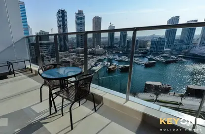 Apartment - 1 Bedroom - 2 Bathrooms for rent in Sparkle Tower 1 - Sparkle Towers - Dubai Marina - Dubai