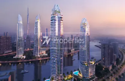 Apartment - 1 Bedroom - 2 Bathrooms for sale in Canal Crown 1 - Canal Crown - Business Bay - Dubai