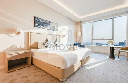 Apartment - 2 Bathrooms for rent in The Palm Tower - Palm Jumeirah - Dubai