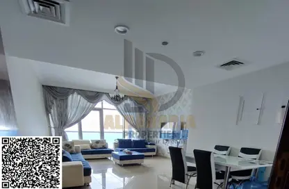 Apartment - 2 Bedrooms - 3 Bathrooms for sale in Corniche Tower - Ajman Corniche Road - Ajman