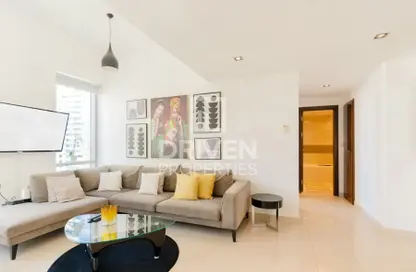 Apartment - 1 Bedroom - 2 Bathrooms for rent in Sanibel Tower - Park Island - Dubai Marina - Dubai