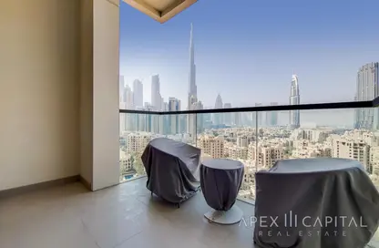 Apartment - 2 Bedrooms - 3 Bathrooms for sale in Bellevue Tower 1 - Bellevue Towers - Downtown Dubai - Dubai