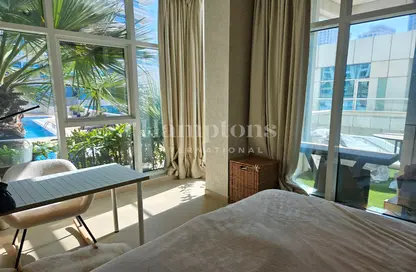 Apartment - 1 Bedroom - 2 Bathrooms for rent in Dorra Bay - Dubai Marina - Dubai