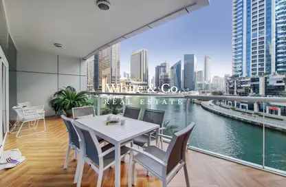 Apartment - 3 Bedrooms - 3 Bathrooms for sale in Continental Tower - Dubai Marina - Dubai