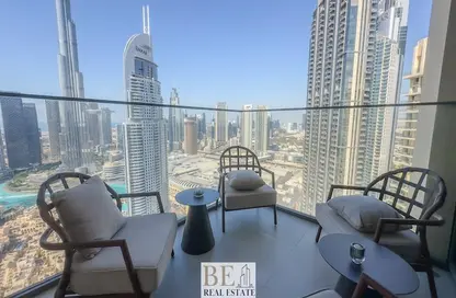 Apartment - 3 Bedrooms - 3 Bathrooms for rent in Burj Royale - Downtown Dubai - Dubai