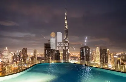 Apartment - 1 Bathroom for sale in Paramount Tower Hotel  and  Residences - Business Bay - Dubai