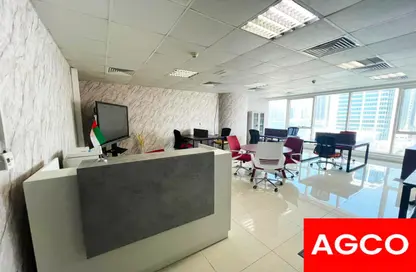 Office Space - Studio - 2 Bathrooms for rent in Churchill Residency Tower - Churchill Towers - Business Bay - Dubai