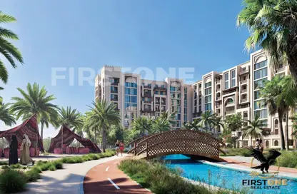 Apartment - 3 Bedrooms - 4 Bathrooms for sale in Bab Al Qasr Resort Residence 18 - Bab Al Qasr Resort Residence - Masdar City - Abu Dhabi