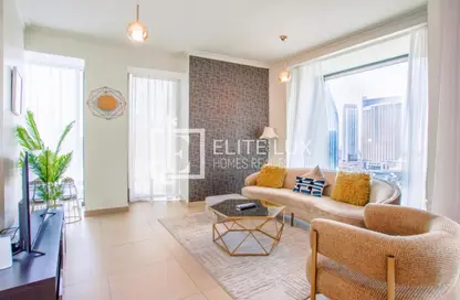 Apartment - 3 Bedrooms - 4 Bathrooms for rent in Burj Vista 1 - Burj Vista - Downtown Dubai - Dubai