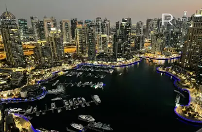 Apartment - 2 Bedrooms - 3 Bathrooms for sale in Damac Heights - Dubai Marina - Dubai