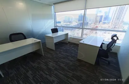 Office Space - Studio - 2 Bathrooms for rent in Concord Tower - Dubai Media City - Dubai