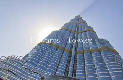 Apartment - 1 Bedroom - 2 Bathrooms for rent in Burj Khalifa Zone 2B - Burj Khalifa Area - Downtown Dubai - Dubai