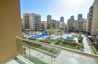 Apartment - 1 Bedroom - 1 Bathroom for rent in Al Ghozlan 2 - Al Ghozlan - Greens - Dubai