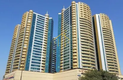 Apartment - 2 Bedrooms - 3 Bathrooms for rent in Horizon Towers - Ajman Downtown - Ajman