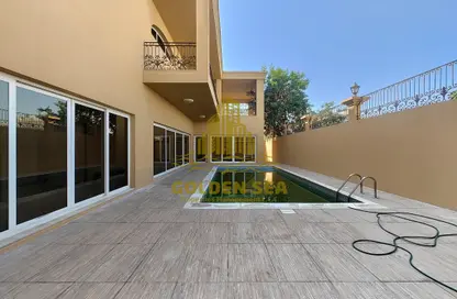 Villa - 6 Bedrooms - 7 Bathrooms for rent in Al Bateen Park - Al Khaleej Al Arabi Street - Al Bateen - Abu Dhabi