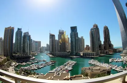 Apartment - 3 Bedrooms - 4 Bathrooms for rent in Al Fairooz Tower - Emaar 6 Towers - Dubai Marina - Dubai