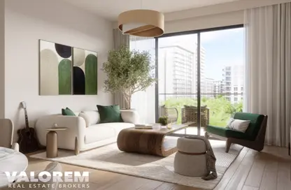 Apartment - 1 Bedroom - 2 Bathrooms for sale in Aria On The Park - Town Square - Dubai