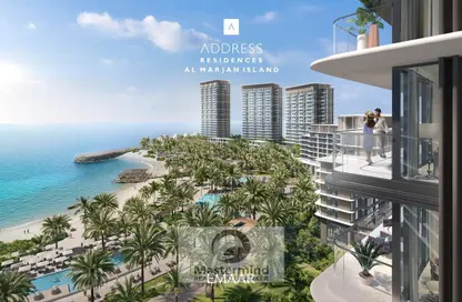 Apartment - 2 Bedrooms - 2 Bathrooms for sale in Address Residences - Al Marjan Island - Ras Al Khaimah