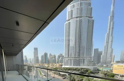 Apartment - 1 Bedroom - 2 Bathrooms for rent in Boulevard Point - Downtown Dubai - Dubai