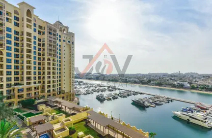 Apartment - 2 Bedrooms - 4 Bathrooms for rent in Marina Residences 3 - Marina Residences - Palm Jumeirah - Dubai