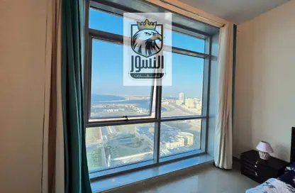 Apartment - 1 Bedroom - 2 Bathrooms for rent in Orient Tower 2 - Orient Towers - Al Bustan - Ajman