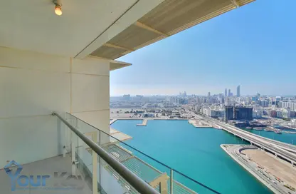 Apartment - 3 Bedrooms - 4 Bathrooms for rent in Tala Tower - Marina Square - Al Reem Island - Abu Dhabi