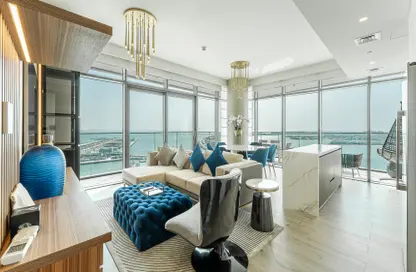 Apartment - 3 Bedrooms - 5 Bathrooms for sale in Beach Vista - EMAAR Beachfront - Dubai Harbour - Dubai