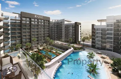 Apartment - 1 Bedroom - 1 Bathroom for sale in Azizi Beach Oasis - Dubai Studio City - Dubai